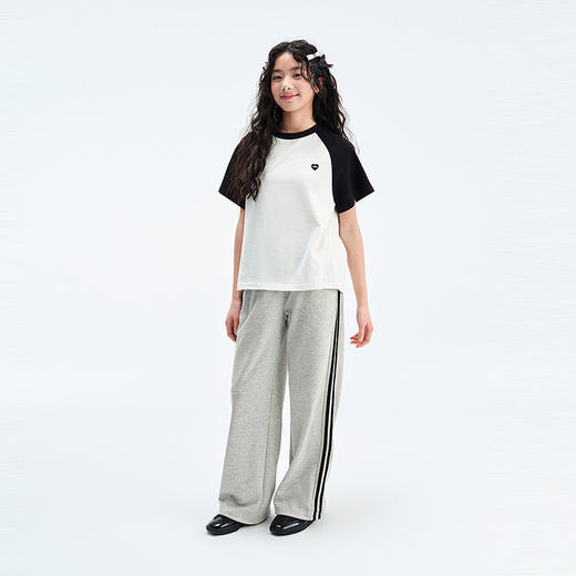 笛莎Deesha青少年女童裤子2025夏季女童束脚裤 商品图2