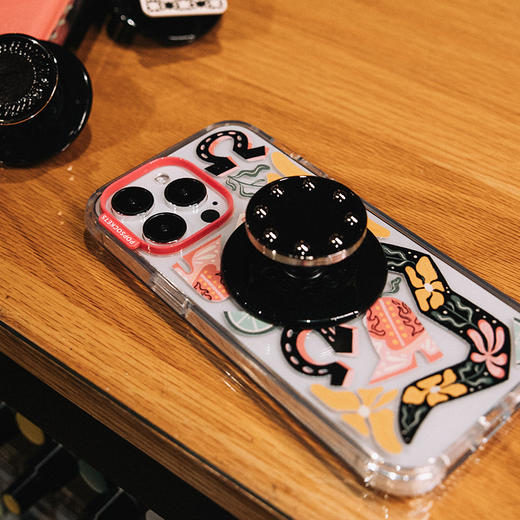 【自由暮色】大漠生花 POPCASE手机壳 MagSafe Popcase磁吸款 黄色 动物 拼贴 iPhone16/15/14 商品图3