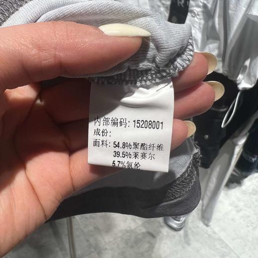 MZ立体字母圆领短袖T恤（灰）夏季152080010321 商品图4