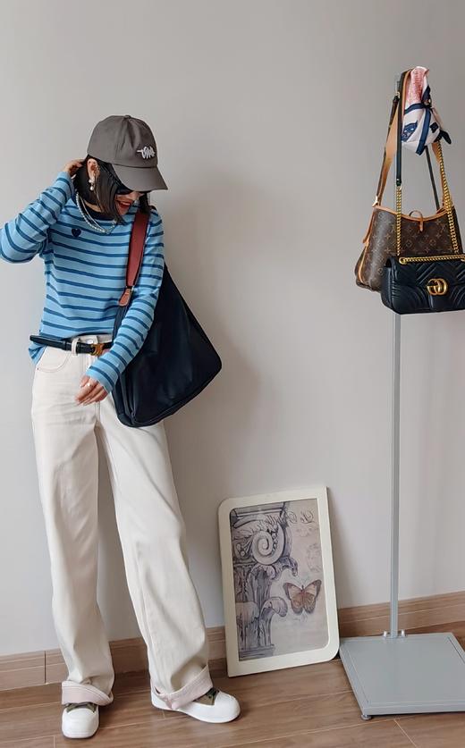 针织棉条纹海风条纹 商品图8