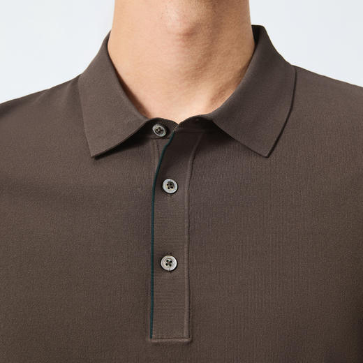 【伊力特】柒牌短袖POLO衫男士2025夏季新款商务百搭休闲翻领T恤128T73110 商品图2