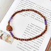 售完不补【敦煌狐仙紫水晶芭比檀手串】中式国风串珠双圈手串檀木 紫水晶 敦煌福泽小狐狸 文玩轻奢手串 商品缩略图3