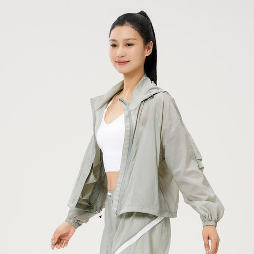 IYOGA  2024  新款户外轻薄运动防晒外套女J030 商品图3
