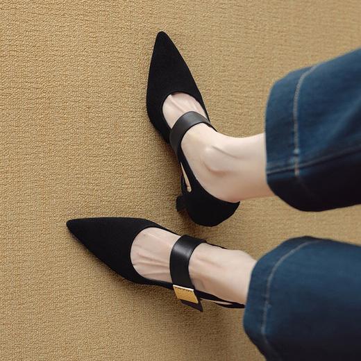 【预售5天】高跟鞋尖头细跟时装鞋浅口低帮四季鞋单鞋DB&M6277 商品图3