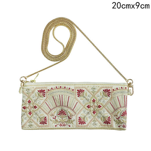 HUJI祤集横版链条斜挎包OrientMarket刺绣系列 商品图0