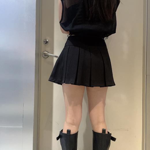 NB简约百搭百褶短半裙（黑）夏季 152010520321 商品图1