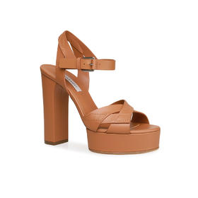 豪麟名鞋CASADEI女鞋凉鞋牛皮革1L328棕色