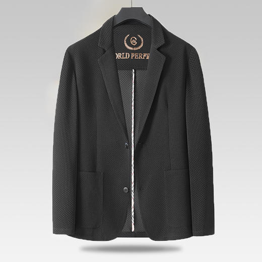 【冰感西服】【新款DWD】大依优型薄款西服外套休闲商务夹克男宽松加肥加大码上衣夏季 商品图1