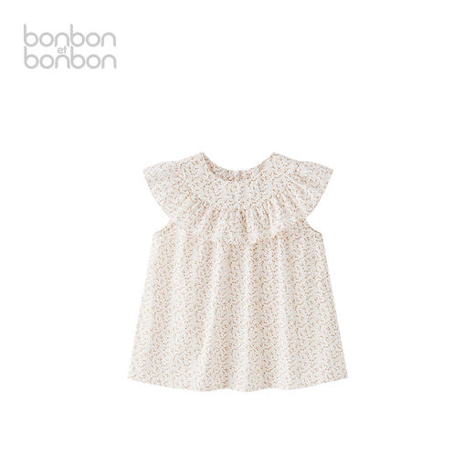 碎花荷叶边上衣 商品图1