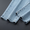 【特大码】【DDA】大依优型大码薄款牛仔裤弹力直筒男宽松大码夏季长裤肥佬300斤 商品缩略图6