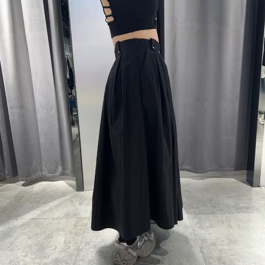 N简约百搭压褶半裙（黑）夏季152080120321 商品图2