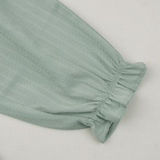 棉果果夏季商场专柜同款女童国风清新梭织九分裤M222208425305 商品图4