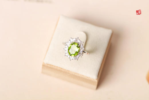 【舒柳】橄榄石戒指 商品图6