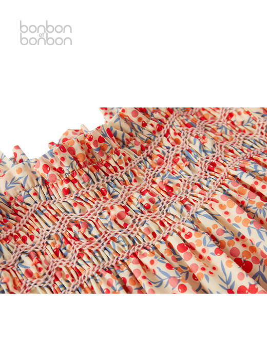 小浆果吊带打揽连衣裙 商品图3