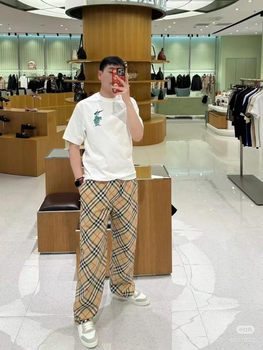 现货 巴宝莉BUR英伦奢侈胜利骑士归来短袖！ 3d发泡印花 凸凹立体 商品图6