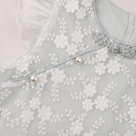 棉果果夏季商场专柜同款女童国风清新国风连衣裙M222701425304 商品图2