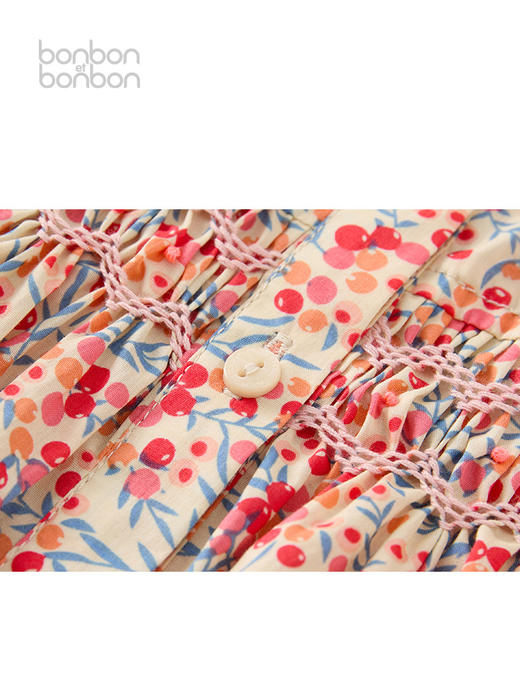 小浆果花边打揽上衣 商品图4