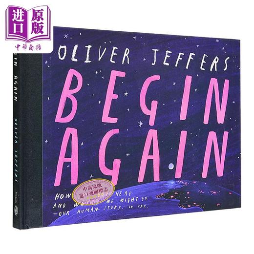 【中商原版】Oliver Jeffers：Begin Again 再次出发 英文原版 进口图书 儿童绘本 故事图画书 精品绘本 精装儿童读物亲子童书 商品图0