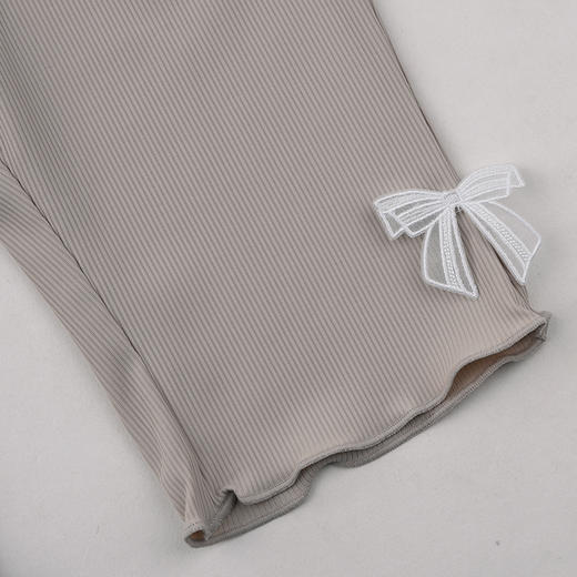 棉果果夏季商场专柜同款女童针织七分裤M222201425314 商品图2