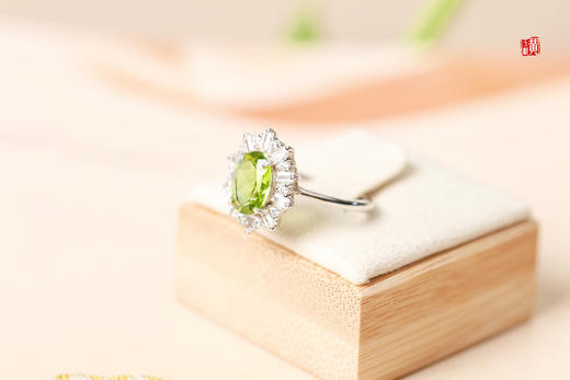 【舒柳】橄榄石戒指 商品图4