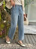 N41068#直筒牛仔奶奶裤 商品缩略图3