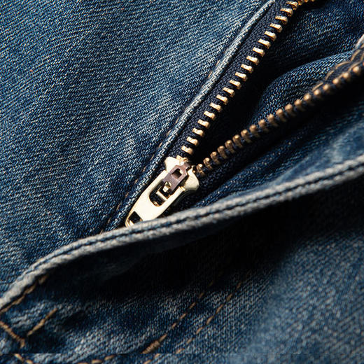 MYX-OZY-2551-L时髦牛仔微喇裤长款修身显瘦休闲喇叭裤春季新款洋气高腰鱼尾裤 商品图2