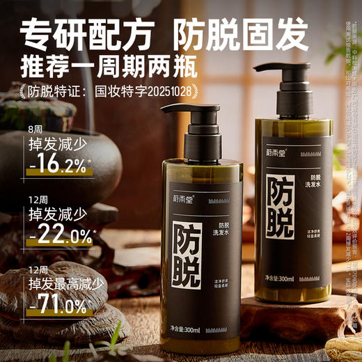 【防脱类特证】蔚雨堂防脱洗发水 300ml / 二硫化硒头皮净化洗发水 300ml 商品图3