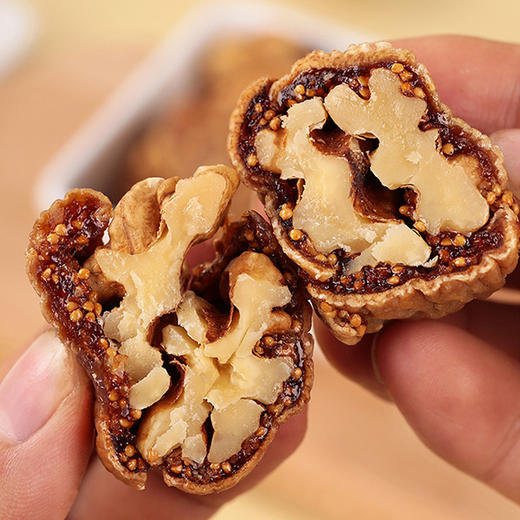 营养时光无花果夹核桃仁 软糯香甜 口感丰富 解馋饱腹小零食 商品图2