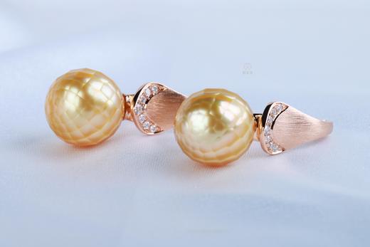 【华光】刻面金珠耳坠ZZ12502029 商品图6