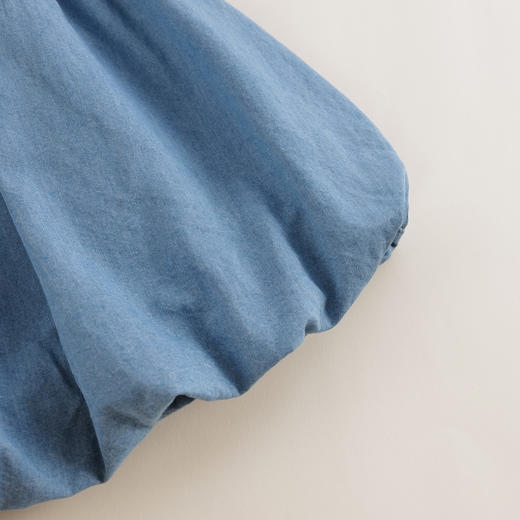 【马克珍妮 芦芙】新款夏装 女童纯棉牛仔吊带连衣裙230617 商品图4