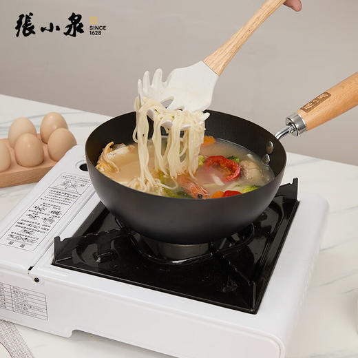 【分仓直发包邮】张小泉20cm家味小铁锅C32870100 商品图4