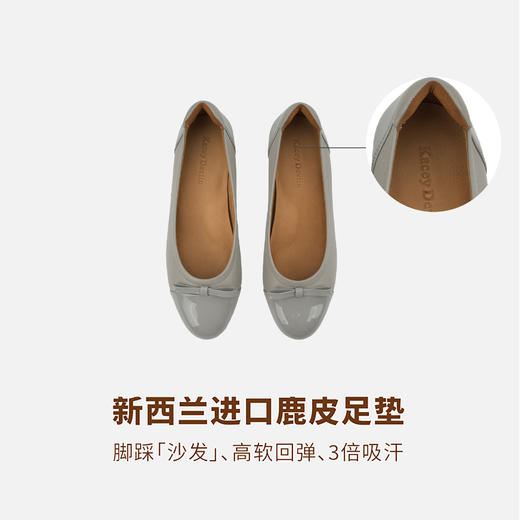 KaceyDevlin/德芙琳德芙琳2025春季新款蝴蝶结浅口单鞋KD6222 商品图13