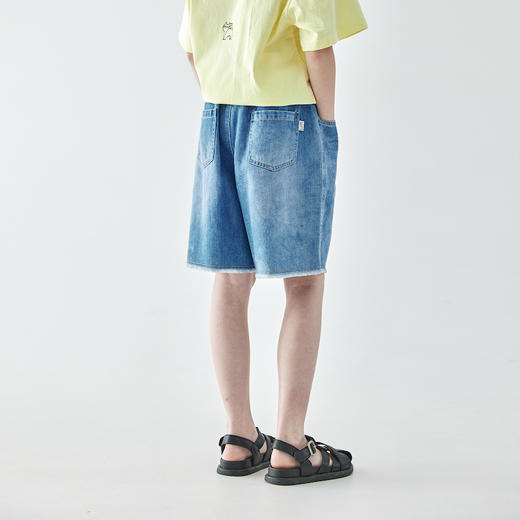 棵初 2025春夏第三波新品休闲牛仔短裤807K256058MJ 商品图4