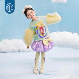 年衣童装女童半身裙2025年春新款宝宝网纱甜美蓬蓬裙公主裙儿童裙子春日圆舞半身裙