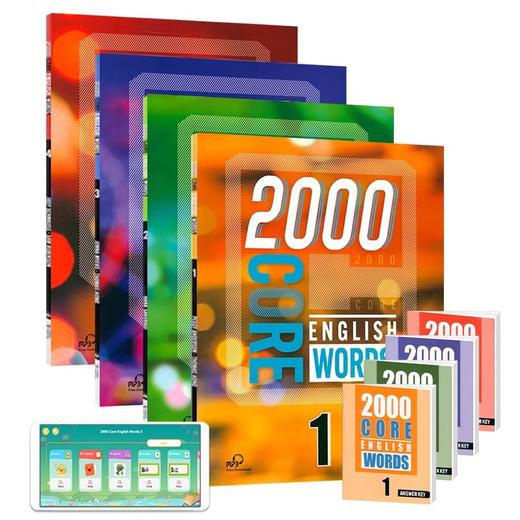 【书】2000 core words 英语2000词 小学英语单词词典 常见词教辅原版书 商品图1