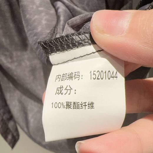 N暗花袖口断开长袖衬衫（黑）夏季152010440321 商品图4