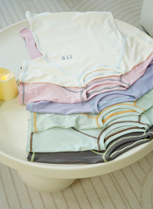 🌈 RUNRUNGO【水光】莱赛尔T恤💦，会呼吸的智能T恤·宝贝的第二层肌肤✨“比云朵更软，比空调更懂降温”穿这件等于给宝宝装隐形小风扇🌪️ 商品图1