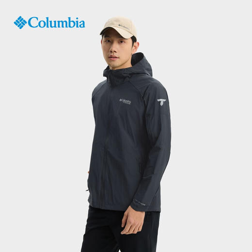 哥伦比亚男式净色连帽防晒拒水外套WE9484 商品图2