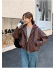太划算了！！宽松版-9310可拆卸连帽亮面布盘扣夹棉外套-喜出 商品缩略图0