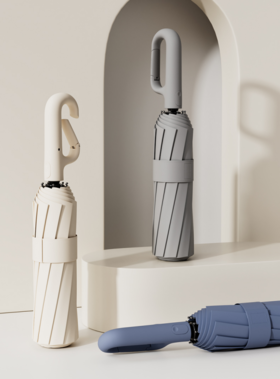 🌈伞届的“劳斯莱斯”❗️【莫兰迪色系环扣自动晴雨伞 】工厂直发！💰39.9起❗️日晒雨淋都不怕🌸，一键开合，实用还耐用！