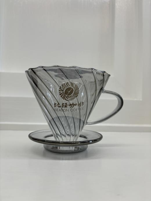 咖啡器具滤杯比顿logo玻璃过滤杯 商品图0