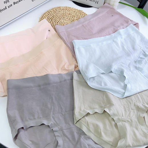 🔥【芬腾•纯棉聚乳酸高腰内裤礼盒装19227】👍裤如其名，上身超软超贴身！！附检测报告👏！ 高腰版型，95%纯棉✨包容各种身材 商品图3