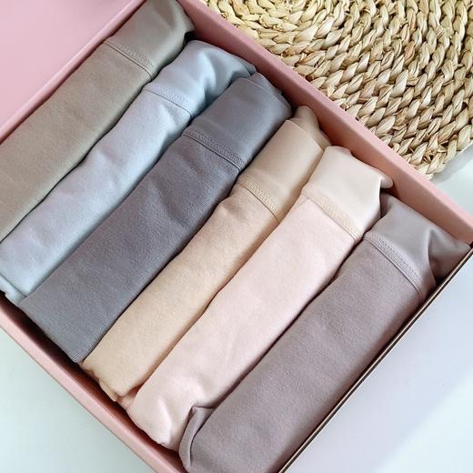 🔥【芬腾•纯棉聚乳酸高腰内裤礼盒装19227】👍裤如其名，上身超软超贴身！！附检测报告👏！ 高腰版型，95%纯棉✨包容各种身材 商品图0