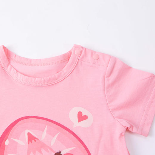 贝贝怡2025年夏季女童短袖连体衣ZB2EL003 商品图7