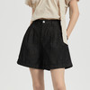【2件9折】【Petit Bari】法式松弛百慕大丹宁短裤 纯色高品质 直筒裤 商品缩略图0
