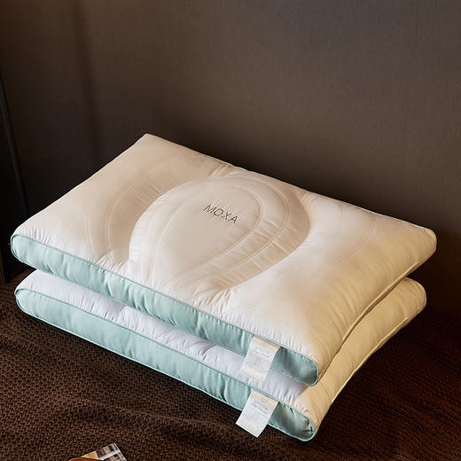 自然醒全棉60支贡缎U型护颈枕助睡眠成人家用单人一只装男士侧睡专用一对整头XK 商品图3