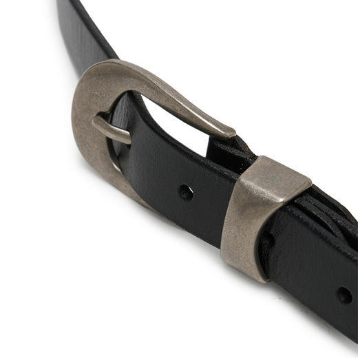 【2件9折】【Petit Bari】复古金属扣真皮腰带 商品图4