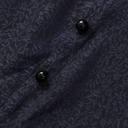 【2件9折】【Petit Bari】新中式美学灯笼短袖衬衫立领休闲 商品图4