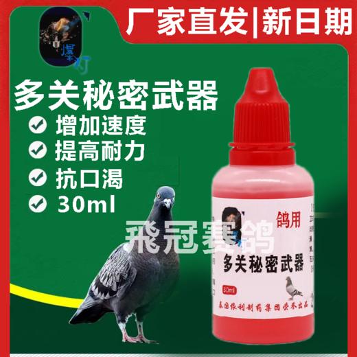 【多关秘密武器】30ml鸽子药适用三四五关赛/爆灯多关赛（爆灯） 商品图0