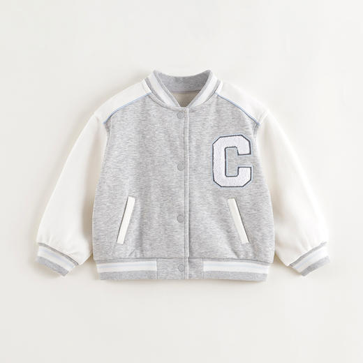 马克珍妮女童元气校园撞色棒球服 儿童外套2025年春装新款250123 商品图2